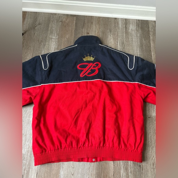 VTG Dale Earnhardt Jr #8 Jacket Budweiser Nascar Winners Circle Red Size M L - Picture 15 of 16